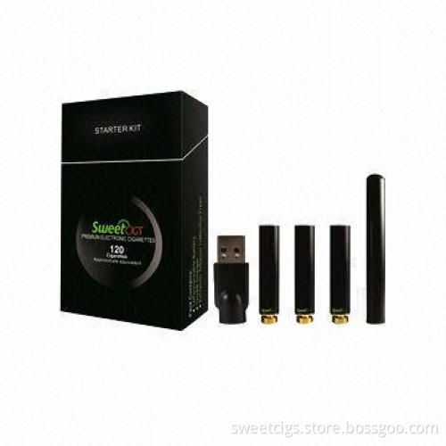 510T Non-disposable Rechargeable Electronic Cigarette Starter Kit, 190mAh Battery Capacity
